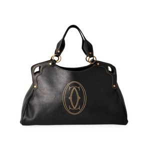 Cartier Black Large Marcello de Cartier Bag